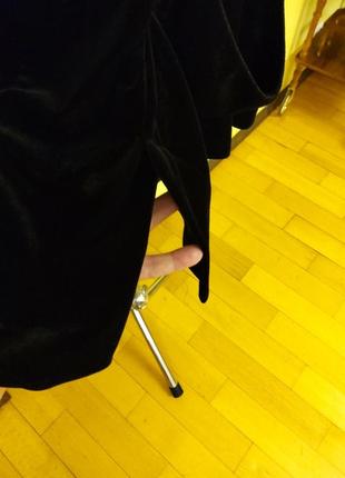 Черный,шикарный бархатный пиджак,жакет оверсайз tu роз,188 фото