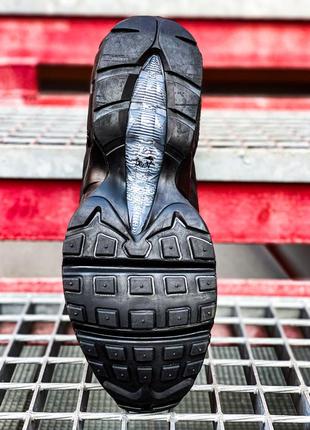 Кросівки жіночі / чоловічі чорні теплі nike air max sneakerboot 95 "black"4 фото