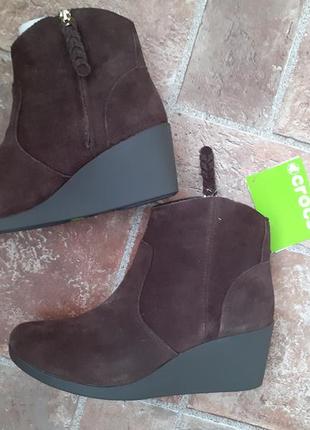 Распродажа, скидки, оригинал, crocs демисезонные ботинки