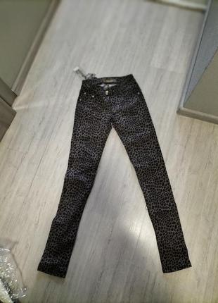 Новые брюки, стрейч-коттон, размер s1 фото