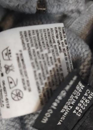 Шерстяной свитер на молнии