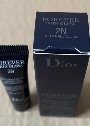 Dior forever skin glow foundation тональна основа 2,7ml, 2n2 фото