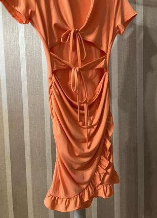 Платье с завязками shein8 фото