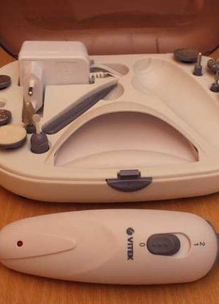 Апарат для манікюру та педікюру з сушаркою для нігтів vitek
