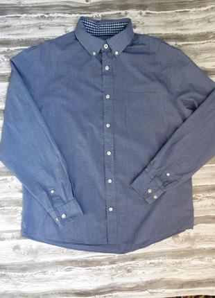 Сорочка чоловіча з довгим рукавом maine new england розмір м 46-48