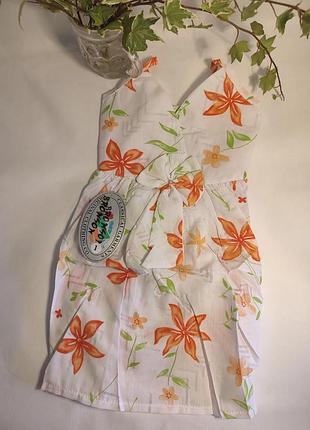 Платтячко в квітку на дівчинку дитячий одяг, сукня на дівчину на розпродажу, розпродаж дитячий одяг,
