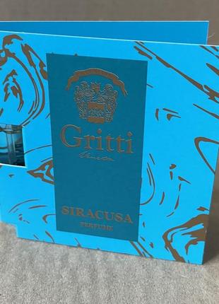 Gritti siracusa perfume 2ml