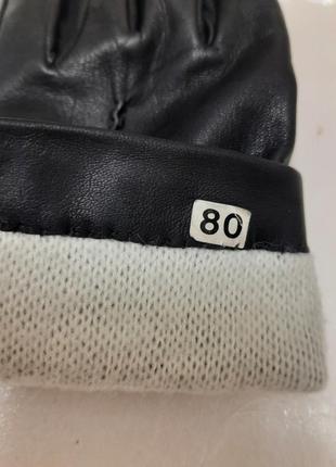 Базовые кожаные перчатки перчатки 100% кожа4 фото