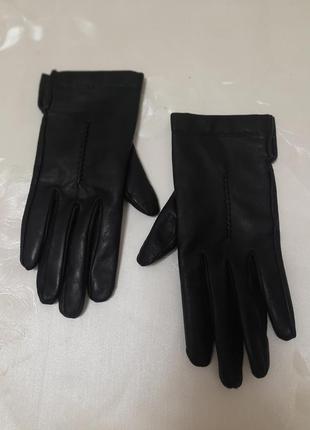 Базовые кожаные перчатки перчатки 100% кожа10 фото