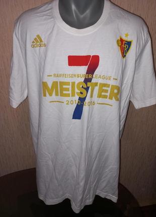 Футболка чемпионы adidas fc basel (размер 2xl)