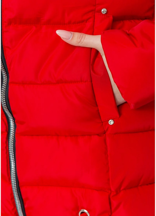 Куртка жіноча, колір червоний, 235r88115 фото