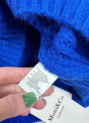 Шерстяной свитер итальянского бренда moni &amp; co🇮🇹