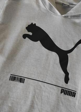 Худи кофта большого размера с капюшоном puma3 фото