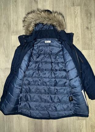 Красивая, зимняя куртка - парка h&amp;m размер 9-10 лет5 фото