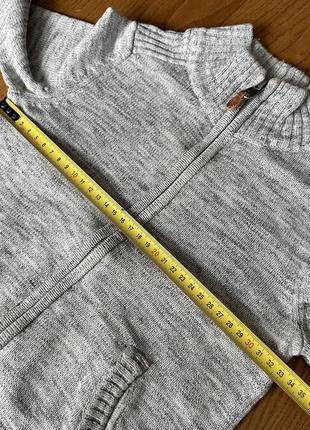H&m кофта светр на блискавці з високим горлом на 2-4 роки6 фото