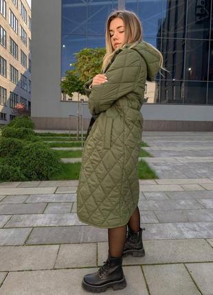 Пальто куртка женская плащевка,стильное пальто3 фото