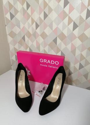 Туфлі замш розмір 35