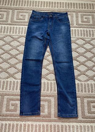 Джинсы мужские, синие джинсы мужские м-л