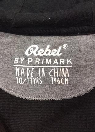 Кофта с капюшоном rebel by primark оригинал6 фото