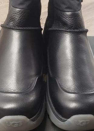 Зимние кожаные ботинки ugg euro 41.5 на 27 cм city mini waterproof boot угги оригинал4 фото