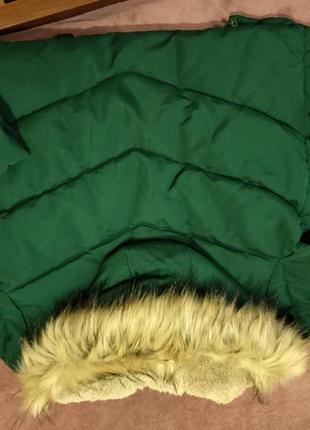 Куртка демі сезон) смарагдового кольору нова8 фото