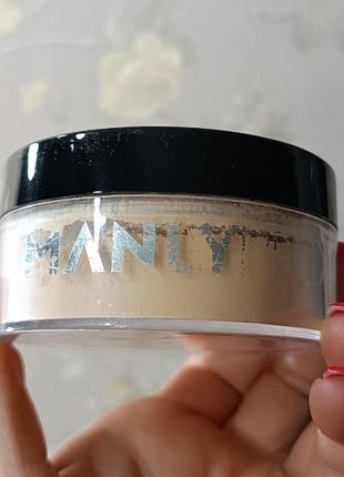 Рассыпная пудра manly pro mineral loose hd powder. 25гр6 фото