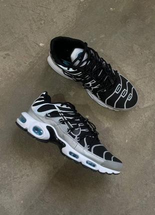 Nike air max tn plus lace toggle black grey