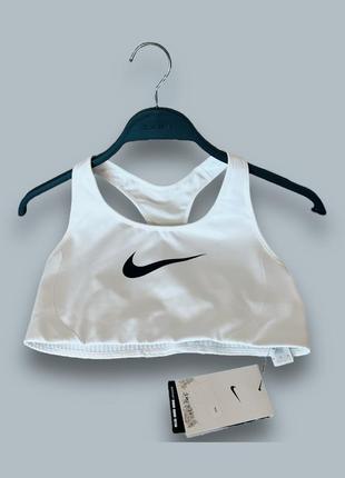 Спортивный топ nike dri-fit swoosh новый