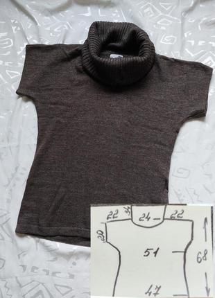 Стильная теплая безрукавка,туника,кофта 3