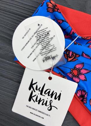 Распродажа! эксклюзивные двусторонние плавки бикини с завышенной талией от kulani kinis4 фото