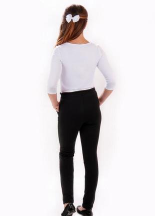 Штаны, брюки черные для девочки, школьная форма3 фото