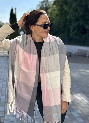 ☁️ніжний теплий кашеміровий шарф/палантин☁️