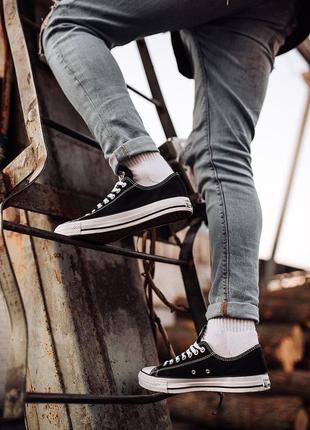 Кеди converse «black» кеды3 фото