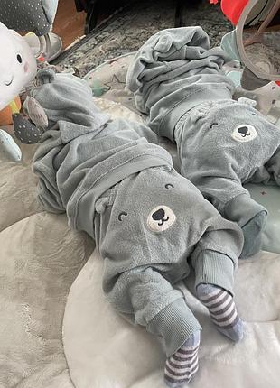 Махровый костюм для малыша костюмчик детский carters
