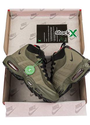 Чоловічі кросівки nike air max 95 sneakerboot green