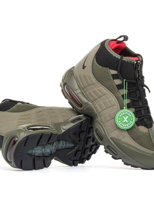 Чоловічі кросівки nike air max 95 sneakerboot green8 фото