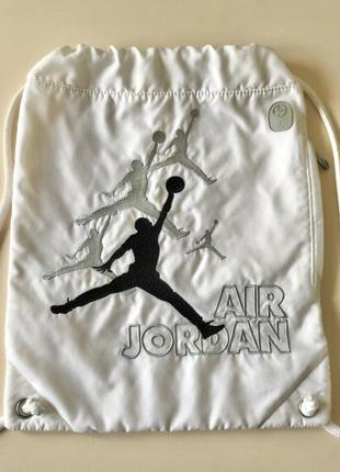 Рюкзак спортивный мешок пыльник сумка спортивная для мяча jordan