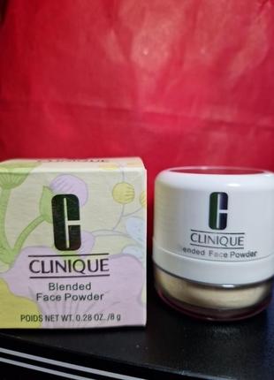 Clinique blended face powder #01 / рассыпчатая пудра1 фото