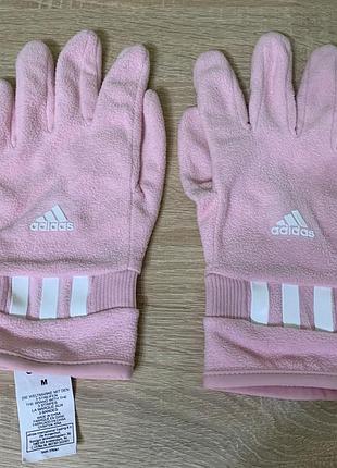 Флисовые перчатки adidas