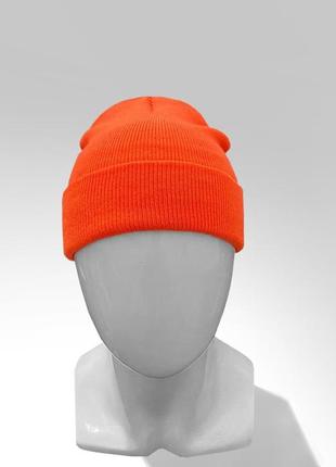 Теплая, удобная шапка classic winter beanie