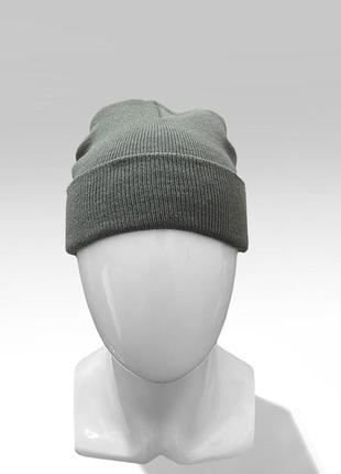 Теплая, удобная шапка classic winter beanie