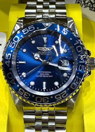 •годинник invicta pro diver quartz blue dial.