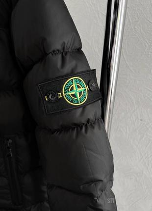 Топ! зимова куртка пуховик stone island5 фото
