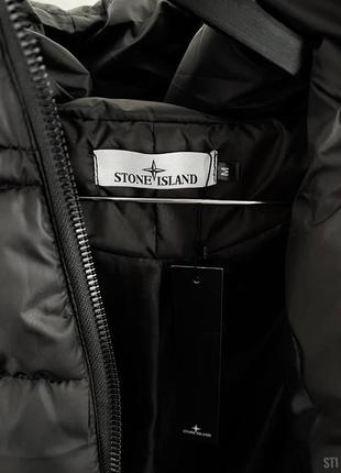Топ! зимова куртка пуховик stone island7 фото