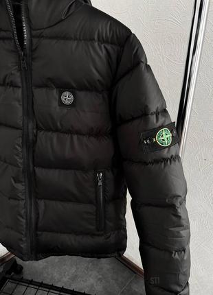 Топ! зимова куртка пуховик stone island4 фото