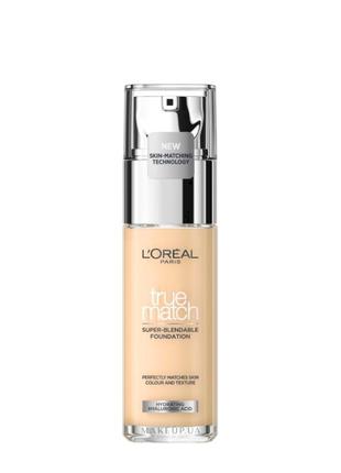 Тональний крем l'oréal true match foundation тональный