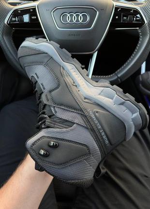 ❄️трекінгові чоловічі черевики salomon quest element gtx gore-tex dark grey black ⬆️2 фото