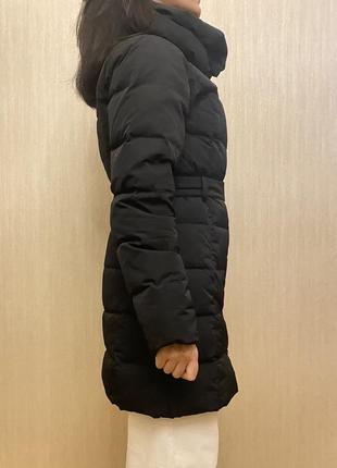 Пуховое пальто gant с поясом, размер s6 фото