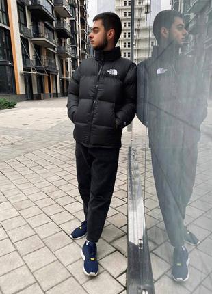 Распродаж! зимний пуховик the north face 700 1996 retro nuptse jacket black3 фото