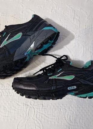 Жіночі кросівки на мембрані brooks adrenaline gtx turquoise4 фото